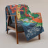Green Tara Thangka Blanket